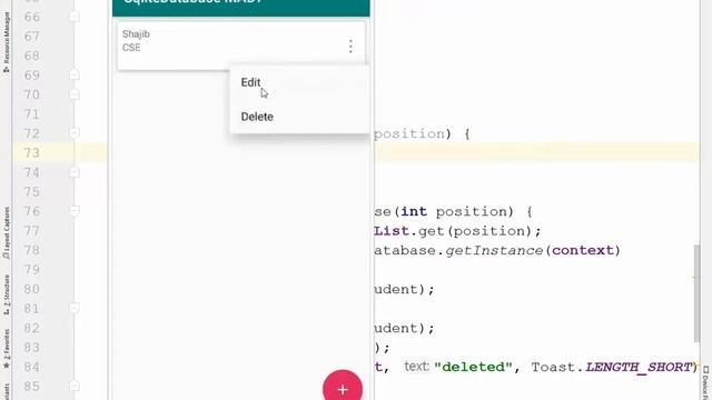BiTM Android Mobile App Development Day 16 Update and Delete смотреть онлайн