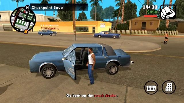 GRAND THEFT AUTO San Andreas Mobile - Gameplay Story Walkthrough Part 2 (iOS Android) смотреть онлайн