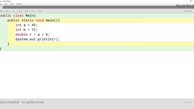 Division in java : Java For ICSE Students смотреть онлайн