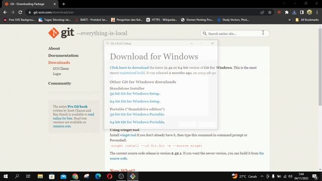BELAJAR GIT BASH UNTUK PEMULA #2 | Instalasi dan Konfigurasi Git смотреть онлайн