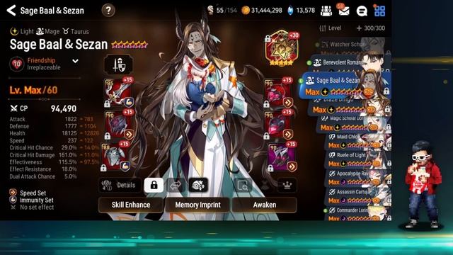 [Epic Seven] Sage Baal & Sezan Hero Review - Build & RTA Showcase смотреть онлайн