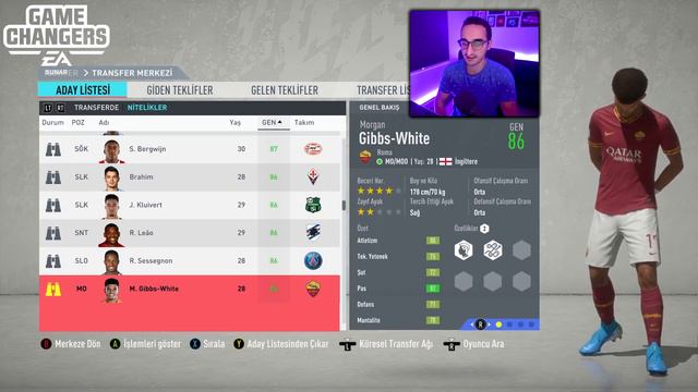 EN İYİ GENÇ YETENEKLER!! TÜRKLER DE VAR!!  FIFA 20 KARİYER WONDERKIDS