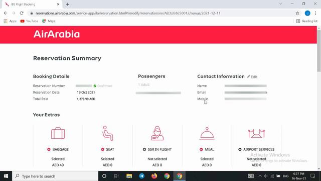 How to Check air arabia ticket pnr Status| Air Arabia ticket Confirmation |Reservation In Air Arabi смотреть онлайн