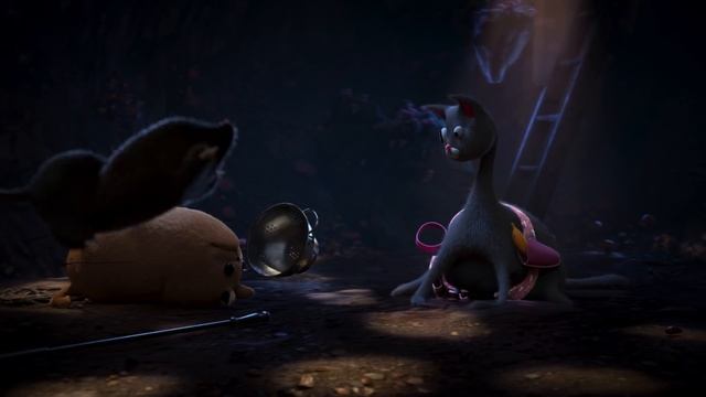 Squishy mole steals noodles things! смотреть онлайн