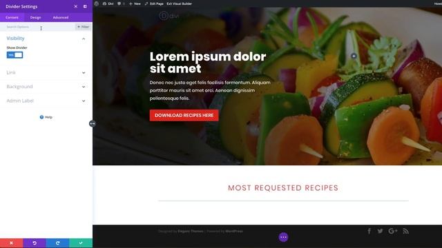 Divi builder tutorial 2019 - How to create a landing page on WordPress website смотреть онлайн