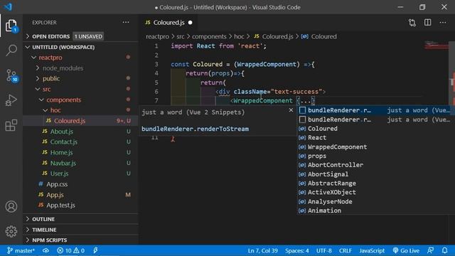 React JS Tutorial - Higher Order Components смотреть онлайн