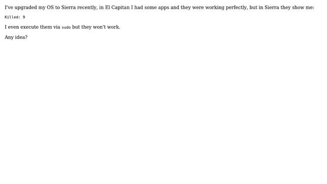 Apple: How to fix "Killed: 9" error in mac os? (2 Solutions!!) смотреть онлайн