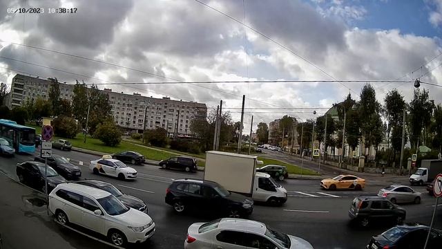 CARCAM 2MP Dome IP Camera 2066SDM / Пример съёмки / День смотреть онлайн