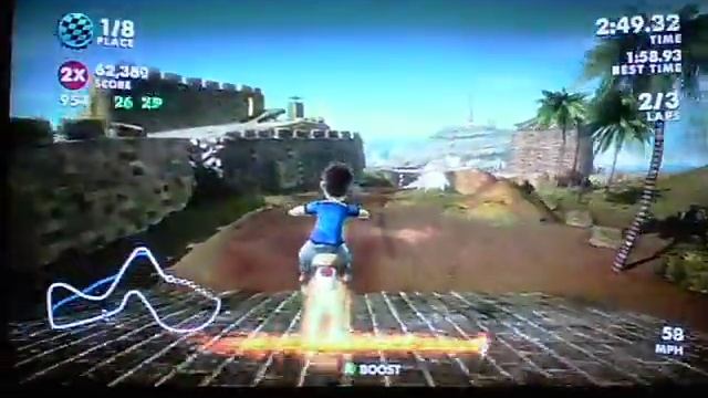 Motocross Madness [Xbox360] All-Coin Exhibition Race: Blackbeard's Cove смотреть онлайн