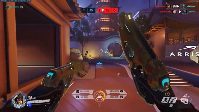 Overwatch Tracer God Kabaji Season 18 Last Placement Game смотреть онлайн