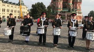 Мастер-класс от Швейцарских барабанщиков Top Secret Drum Corps