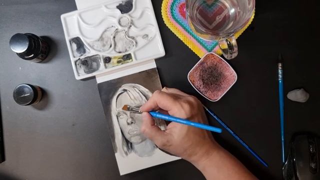 Тушь SENNELIER - Sketchbox октябрь 2021