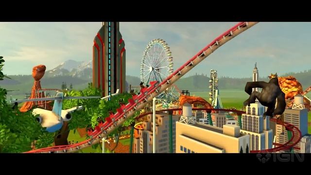 RollerCoaster Tycoon World Gameplay Reveal Teaser смотреть онлайн