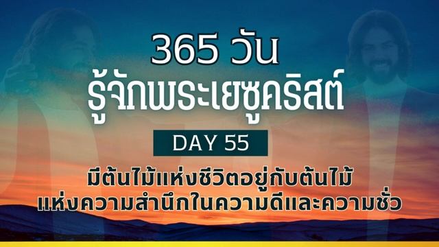 365 วัน รู้จักพระเยซูคริสต์ Day 55 มีต้นไม้แห่งชีวิตอยู่กับต้นไม้แห่งความสำนึกในความดีและความชั่ว смотреть онлайн