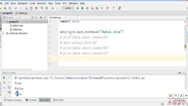 Python办公自动化3 2 xlrd常用函数 смотреть онлайн