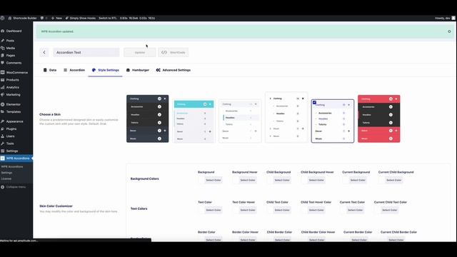 WPB Accordion Menu WordPress Plugin | WooCommerce Category Accordion | Hamburger Menu Elementor смотреть онлайн