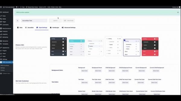 WPB Accordion Menu WordPress Plugin | WooCommerce Category Accordion | Hamburger Menu Elementor