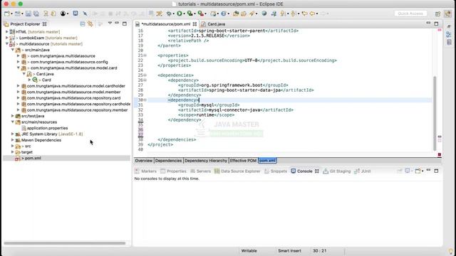 Lombok 04 - Sử dụng Lombok trong maven build - Trung Tâm Java Master смотреть онлайн
