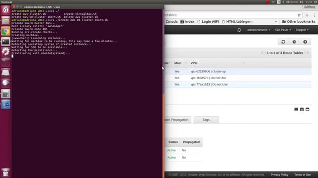 Docker 1.13 Configurando um cluster Swarm na Amazon (AWS) - Part 2 смотреть онлайн