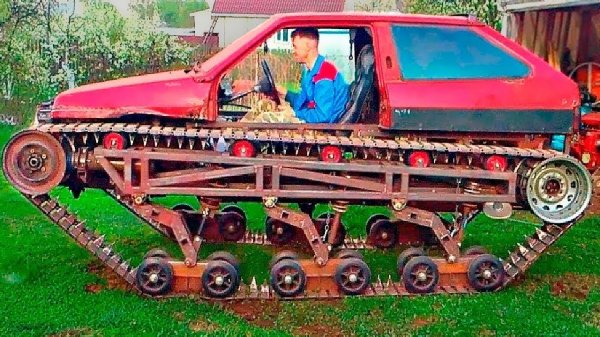 Самые безумные модификации автомобилей