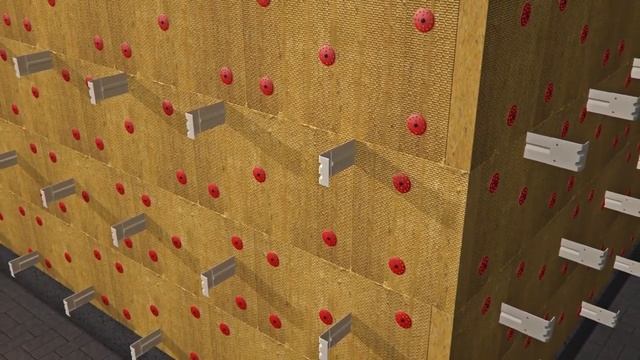 Монтаж фасадной системы Альт Фасад 05 вентилируемый фасад с облицовкой натуральным камнем, на основ смотреть онлайн