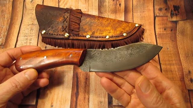 Nessmuk knife traditional hand forged knife. смотреть онлайн