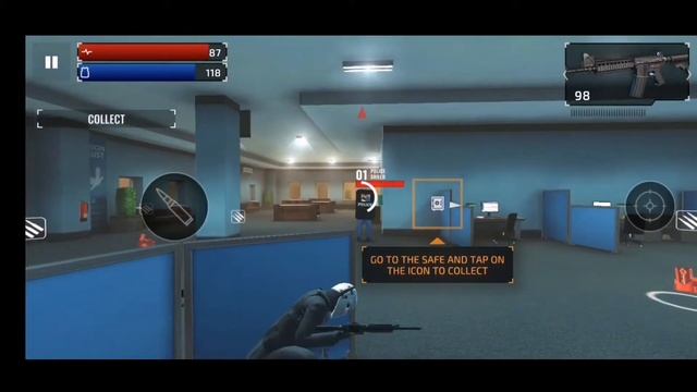 Armed heist Bank robbing Ultimate Third person shooting ios and android gameplay смотреть онлайн