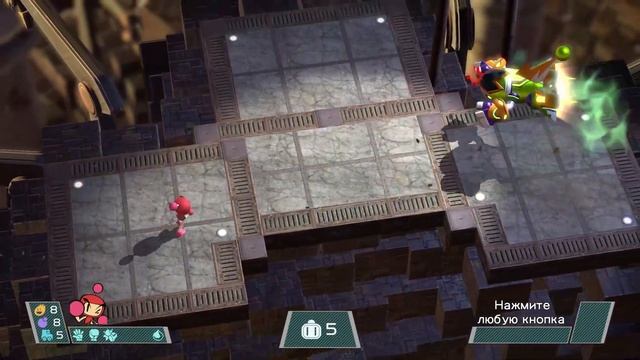 Super Bomberman R – All Bosses + All Cutscenes / Супер Бомбермен Р – Все Боссы со Всеми Кат-Сценами смотреть онлайн