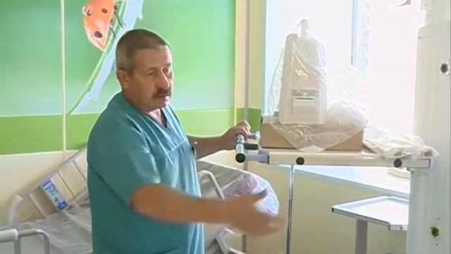 Завершается переоснащение реанимационного отделения городской больницы. смотреть онлайн
