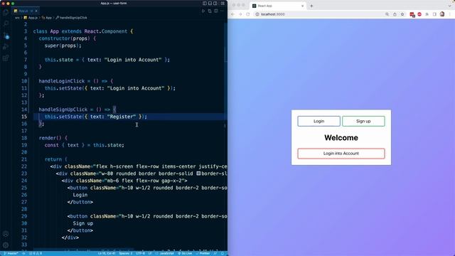 React Masterclass #118 - Add Click Handler Methods for New Buttons смотреть онлайн