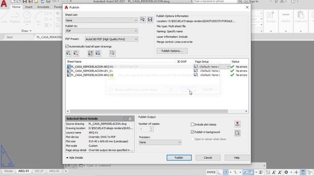 MÚLTIPLE PDF EN AUTOCAD- FÁCIL Y RÁPIDO смотреть онлайн