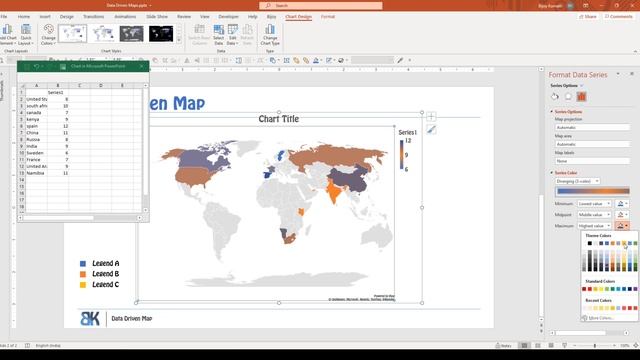 How to Create Maps in PowerPoint Using Excel Data смотреть онлайн