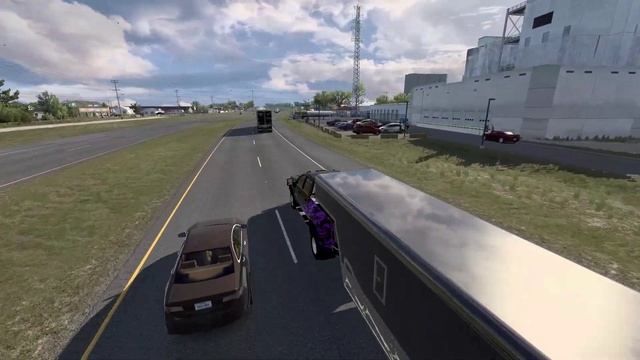 *New*Hotshot* Chevy 3500 Duramax 6.6L Tire Haul Lubbock To Amarillo PNG/Late Autumn 4K ATS 1.46