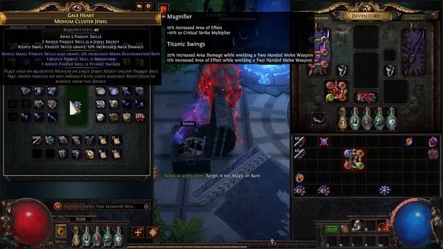 Come Build Rage Vortex With Me ▬  Path Of Exile 3.20