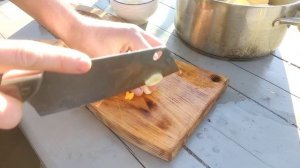 Куриные желудки с картошкой в казане!!!!!