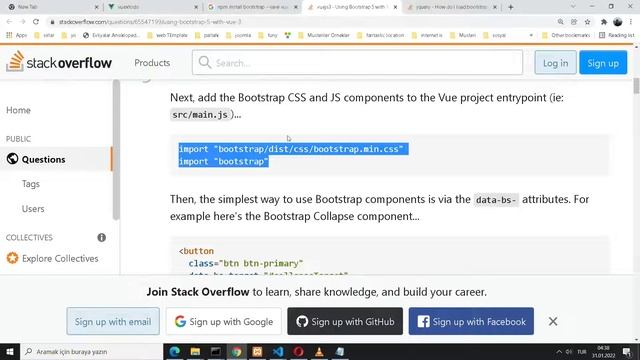 Vue3, install Bootstrap 5 with npm , windows 10 command line смотреть онлайн