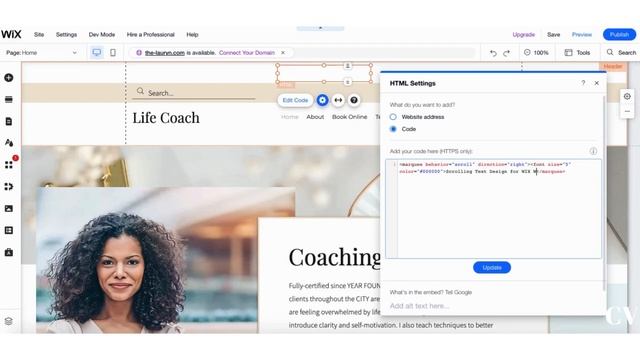 How to Create Scrolling Text on WIX- NO Coding Experience Needed смотреть онлайн