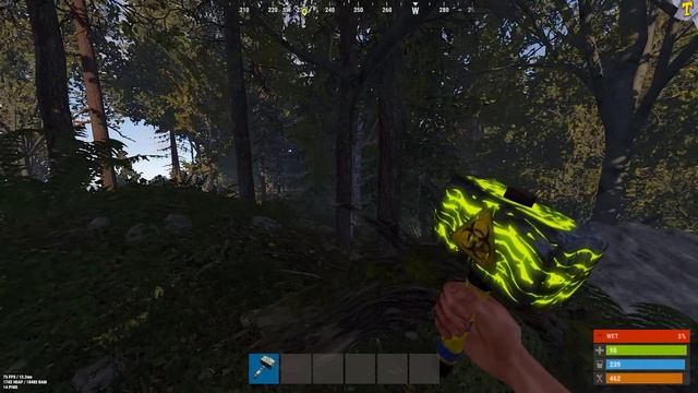 СКРЫТАЯ ФЕРМА в ЛЕСУ ПРИНОСИТ МНЕ ГОРЫ СКРАПА! Соло выживание в игре Раст/Rust смотреть онлайн