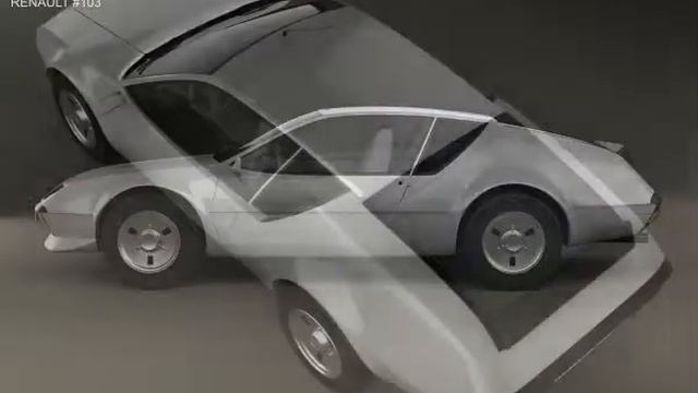 3D Model Renault Alpine A310 1976 3D Model at 3DExport.com смотреть онлайн
