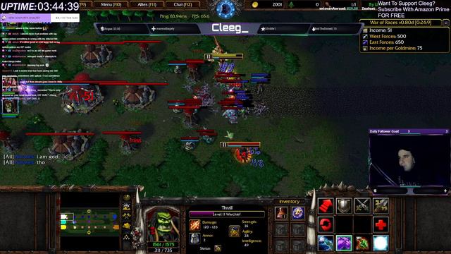 WAR OF RACES | ORC WOLVES DECIDE TO DEAL WITH THE BANDIT EATING THEIR FACES | Warcraft 3 Reforged смотреть онлайн