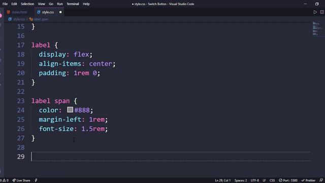 Create a Custom Toggle Switch with Pure CSS смотреть онлайн
