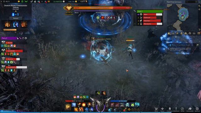 Lost Ark - Valtan Normal Gate 1 - Swift Red Gunlancer 1415 - One-time Clear - No Sup - Full Gamepla смотреть онлайн