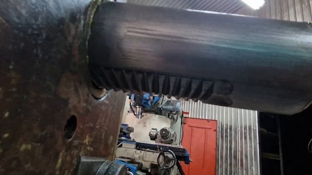 Востановление сверлильного станка 2Н135 часть 2 смотреть онлайн