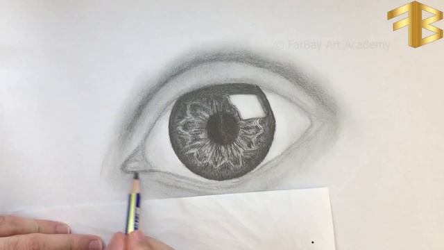 Eye Drawing Tutorial - simple eye drawing, eye drawing step by step, eye drawing easy, eye drawing смотреть онлайн