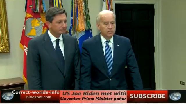 US Joe Biden met with Slovenian Prime Minister Borut Pahor [correct-worlds-info.blogspot.com] смотреть онлайн