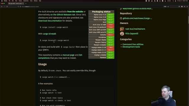 Stream Archive: Introduction to Axum (Rust API framework) (2022-10-21) смотреть онлайн