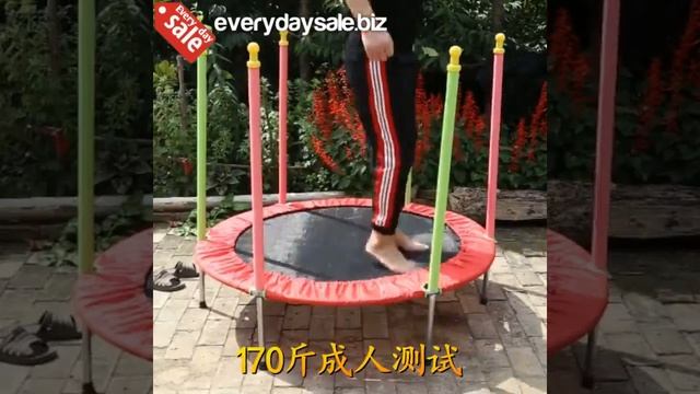 Trampoline Children Adult Household Indoor Trampoline Nets Spring Bouncing Bed Jumping Bed Toys смотреть онлайн