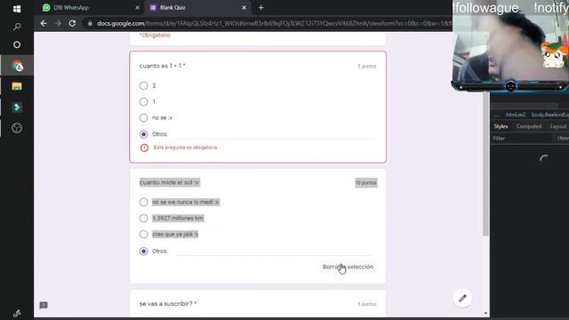 CÓMO RESOLVER EXAMENES ONLINE Y APROBAR SIN ESTUDIAR || GOOGLE FORM - BLANK QUIZ смотреть онлайн