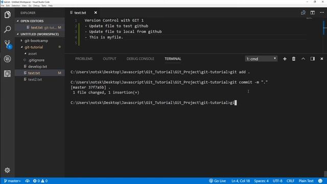 สอน Git ตอนที่ 10 - วีธีแก้ปัญหาไฟล์ Conflict บน Github смотреть онлайн