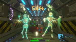 Интерактивные танцы. Повтори за роботом движения.